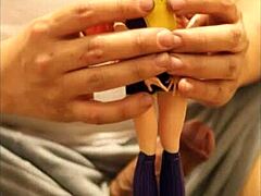 batgirl doll dc tied up and drenched in cum showers