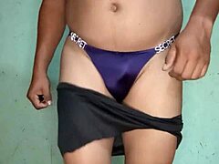 I’m dancing in purple satin Victoria’s Secret thong tonight