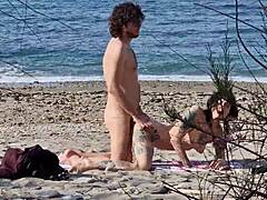 Wow, Beach Sex with Squirting Orgasms at 7:40 and 13:25!