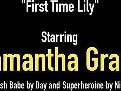 Hot damn! Bisexual Samantha Grace pussy slammed by Lily Cade!