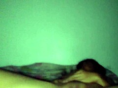 creampie drips from tight shaved pussy after hot session