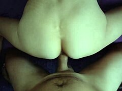 a mature wife convinces husband to film homemade anal porn close-up