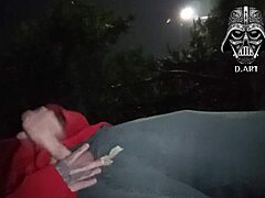 Batendo Uma na Rua: Vem Provar Meu Gozo Quente