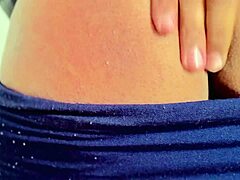 Misslili's big round beautiful ass takes a huge dildo deep in asshole.