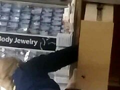hot young 18+ booty caught on hidden camera