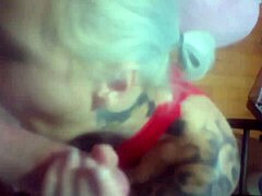 Big dick sucking gets sloppy and wild, damn!