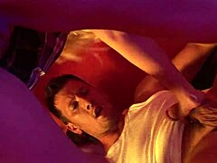 Michelle Thorne grips the stripper pole while her pussy gets jackhammered hard 😈