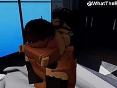Romantic Sex with Cutie in Roblox RP, Wow!