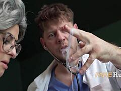 Czech Granny Adores Her Doctor's Naughty Touch!