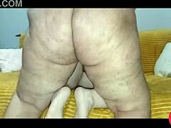 Slipping into my wife’s big wet ass without hesitation