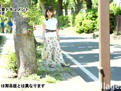First-Time Wife Miyuki Honda in Raw Squirting Action - Intense Doggystyle Session