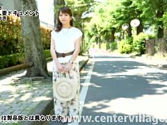 First-Time Wife Miyuki Honda in Raw Squirting Action - Intense Doggystyle Session