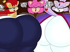 Amy Rose shines in this cut music picture compilation, wanna see?