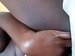 School Proprietress Shows Wet Shaved Pussy