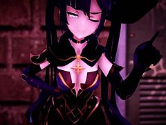 Man, I’m so nervous... Mona-chan’s helpin’ this creepy virgin guy for big cash!