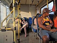 Married Woman Flirts with Stranger on Bus and Ends Up Having Sex.