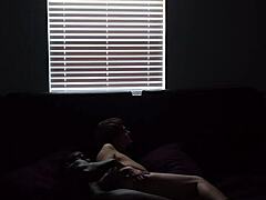 Wow, check this big titty lesbian playing before taking BBC! 😍