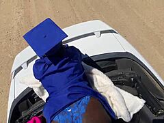 Class hoe graduated with a wild bang today. Her petite frame took that monster cock outdoors.
