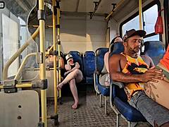 Married Woman Flirts with Stranger on Bus and Ends Up Having Sex.