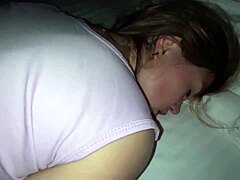 stepsister bangs stepbrother hard under sneaky blanket