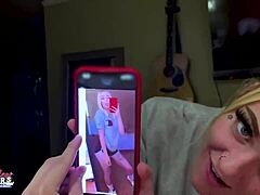 Wow, Watch Petite Mature Blonde Sassy Rub Nipples and Finger Deep!