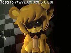 Hey! Check Out Golden Fredina and the Puppet in Wild Action!