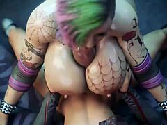 Whoa, check this massive tit fuck with big tits and monster cock banging those boobs hard! It's insane!