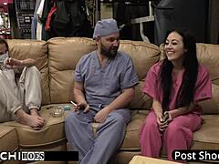 I-I mean, as Doctor-Tampa, I give patient Blaire Celeste this intense Hitachi orgasm, oh man it's wild