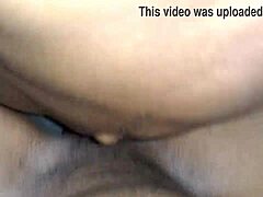 Fucking and riding on a slim bitch with shaved pussy. Licking her hard in missionary.