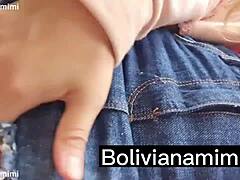 hey, fui sin calcinha a la cachoeira y encontré un fan para chupar su rola al aire libre en bolivianamimi