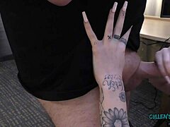 Joey White takes control in a wild domination scene