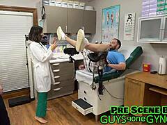 Hey, check out Mira Monroe in this wild nurse fetish exam with gloves and feet at the hospital! 😈