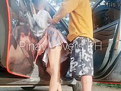 omg, that pinay teen 18+ got caught in a public scandal fucking outdoors in doggystyle 😱