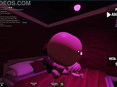 Seductive Bimbo Enjoys Steamy Lesbian Sex with Futa Fembull