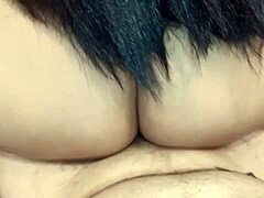damn, that tasty blowjob then i ride it with my huge ass