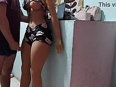 my stepmom always wanted to fuck me with her curvy latina body and big ass