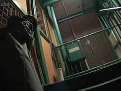 oh man i love this jumping walk with remote vibrator on at night in the alley... wait, um, yeah thats it