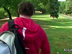 Two boys lured a stranger girl into park sex for cash.