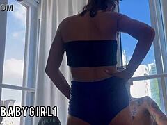 my cousin dluquinhaa fucked this skinny tattooed pornstar all the way deep