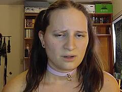Slut Wife Rides Anal Dildo to Orgasm