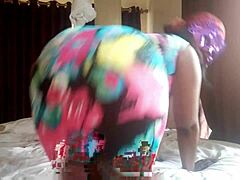 Unexpected dick appointment leads to creampie surprise with ebony milf riding bbc