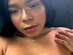 Real Taxi Ride with Flashing and Masturbating Using Dildo to Taste Creamy Pussy