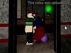 two fnaf roblox sluts end up getting fucked in doggystyle and cowgirl positions