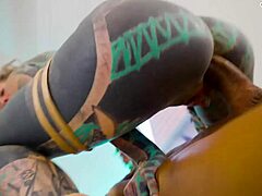 Hardcore stud goes deep in the tattooed babe's anal like never before