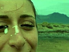 hey that beautiful italian babe silvia soprano gets dominated roughly on the norway beach with slapping and spitting 😈