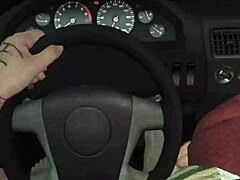 Picking Up a Street Worker Ends with Unexpected Mouth Finish