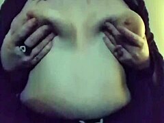 Random homemade video captured in bed vertically