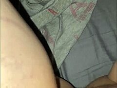 late night session with mature milf exploring petite teen's wet pussy