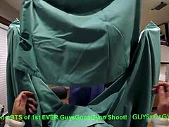 Doctor Tampa gets treated at the cum clinic by nonbinary doctors in an extraction procedure with anal fingering and moaning.