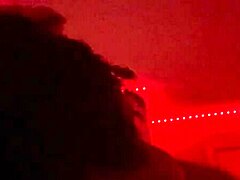 Sexy BBW dominates by riding hard on top of the muscular lesbian stud.